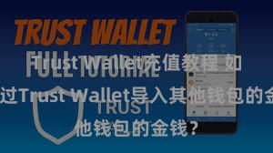 Trust Wallet充值教程 如何通过Trust Wallet导入其他钱包的金钱？